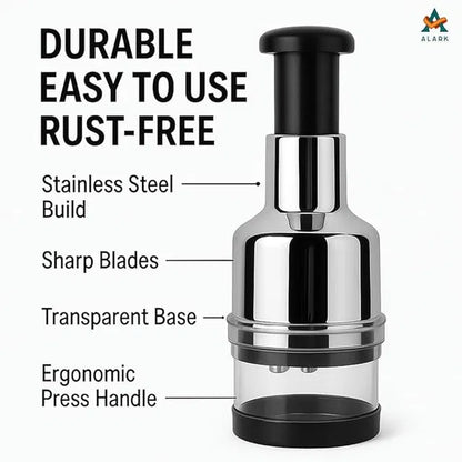 Manual Vegetable Chopper & Slicer – Quick Kitchen Chopper